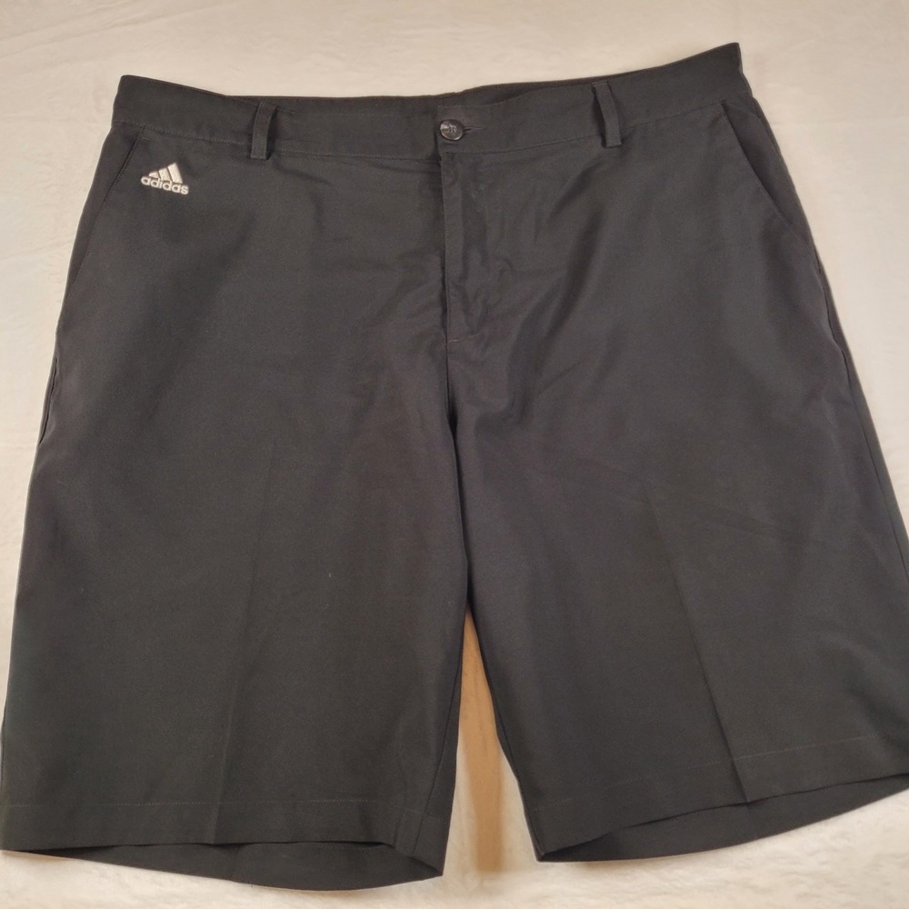Adidas ClimaLite Flat Front Chino Tech Golf Shorts Men's 38x10 Performance